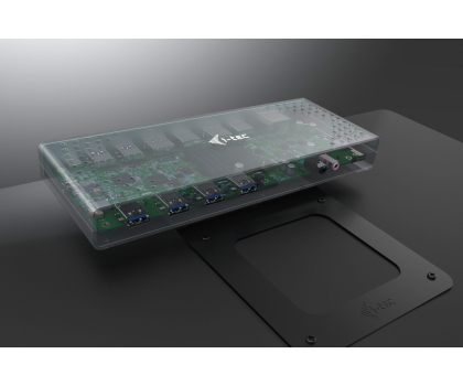 i-tec USB 3.0 / USB-TB3 2x 4K 1x 5K Display Dock DP HDMI